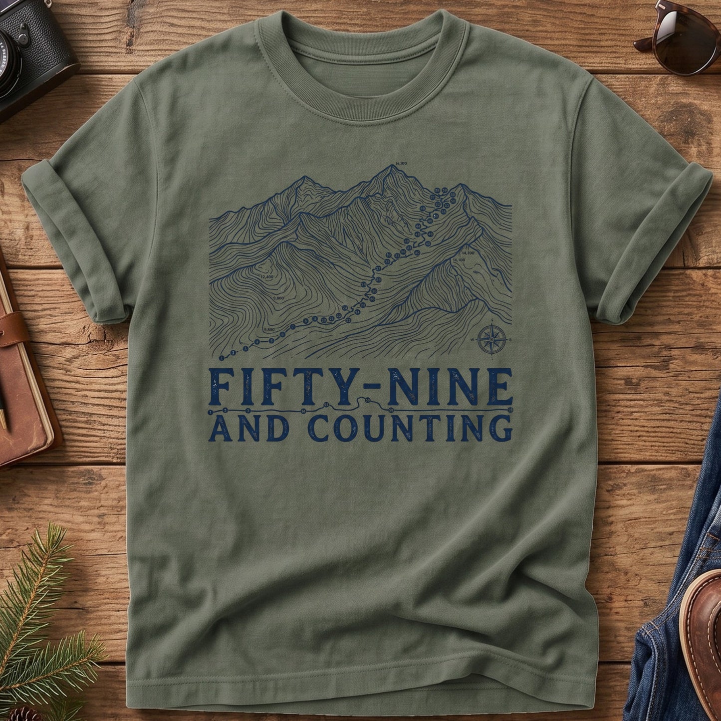 Fifty-Nine and Counting Tee