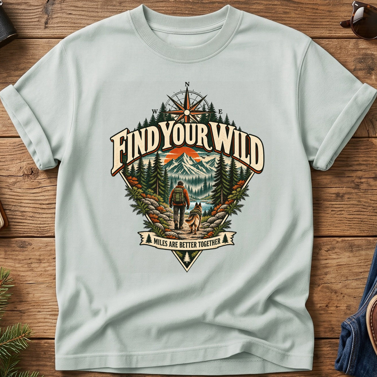 Find Your Wild Hiking Tee