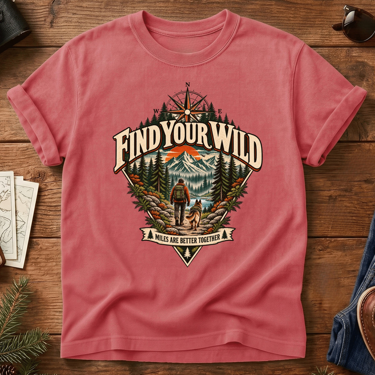 Find Your Wild Hiking Tee