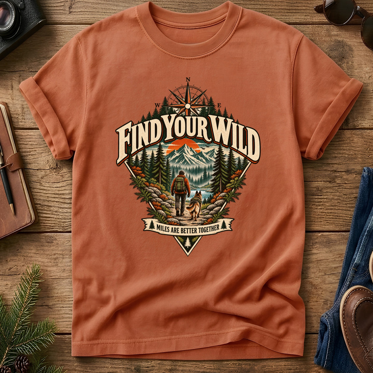 Find Your Wild Hiking Tee