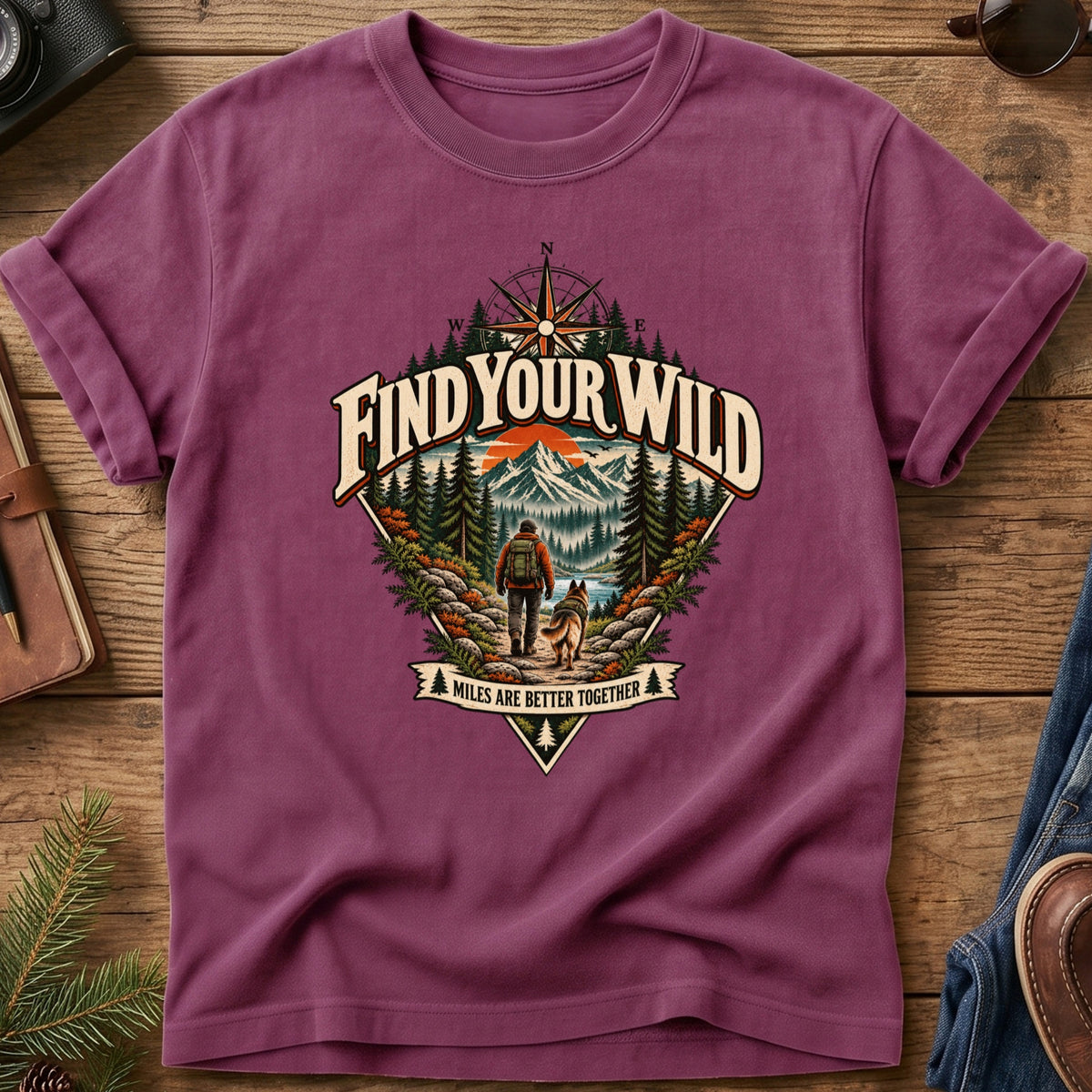 Find Your Wild Hiking Tee