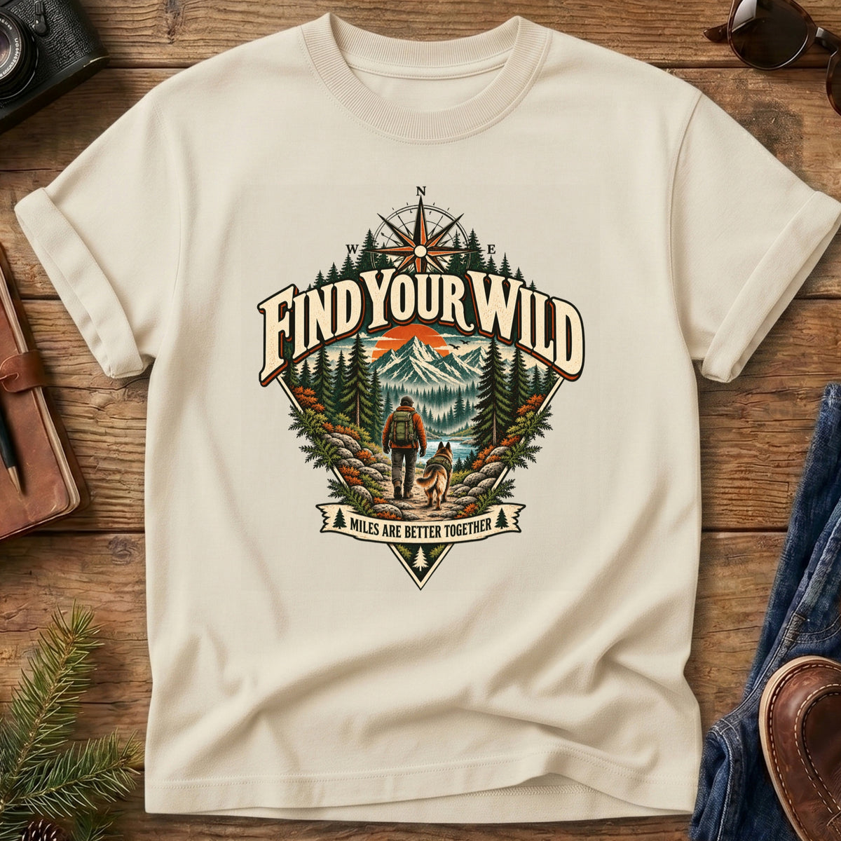 Find Your Wild Hiking Tee