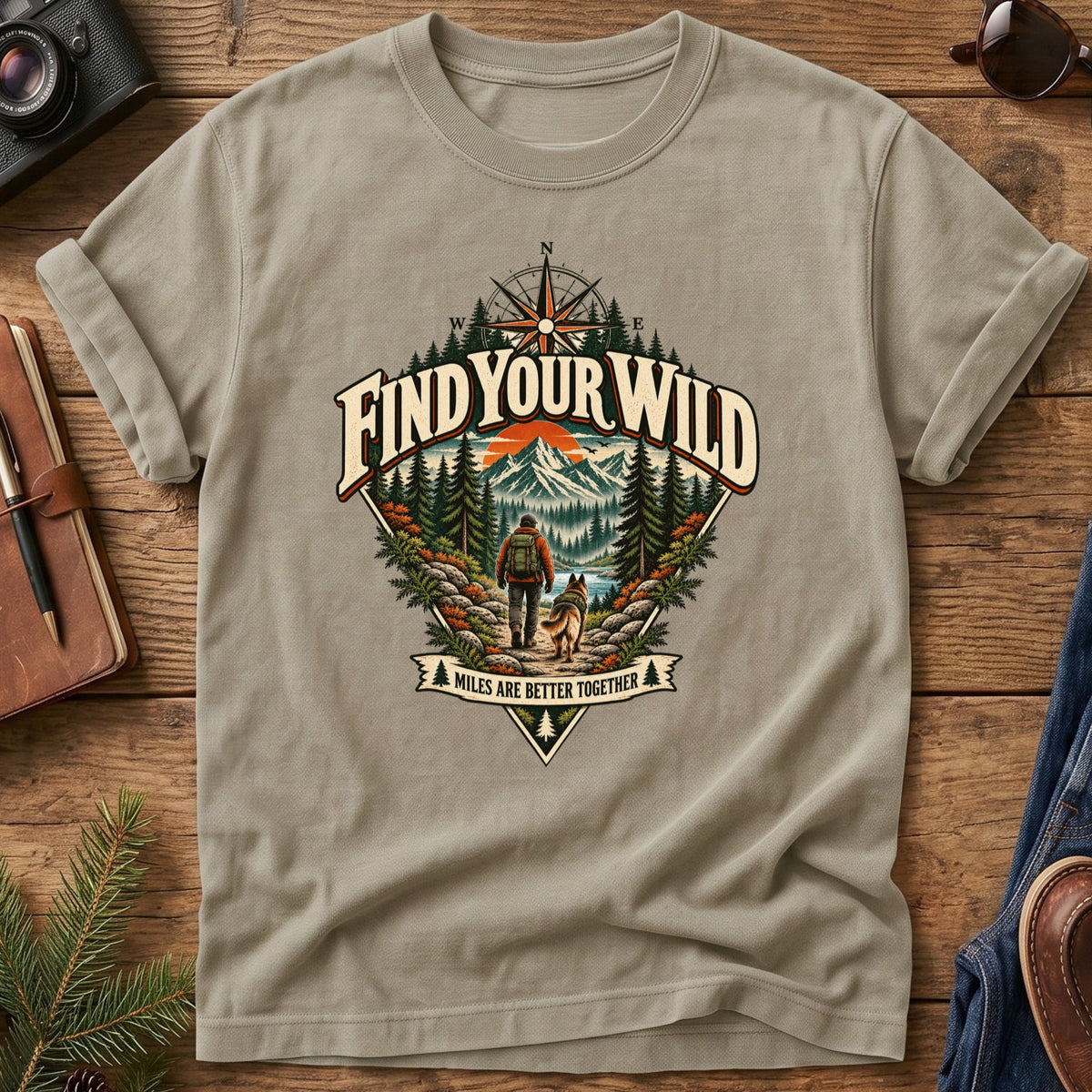 Find Your Wild Hiking Tee