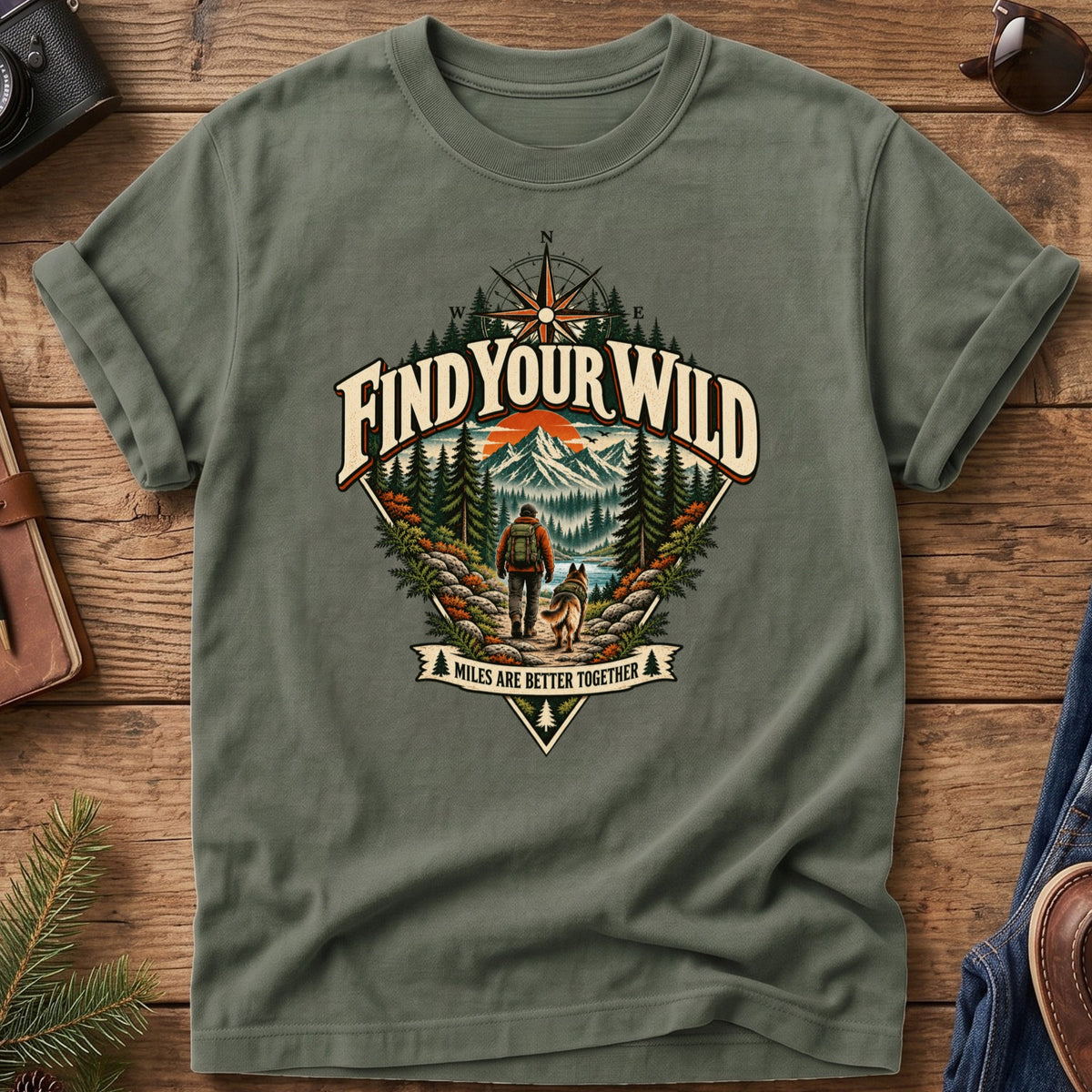 Find Your Wild Hiking Tee