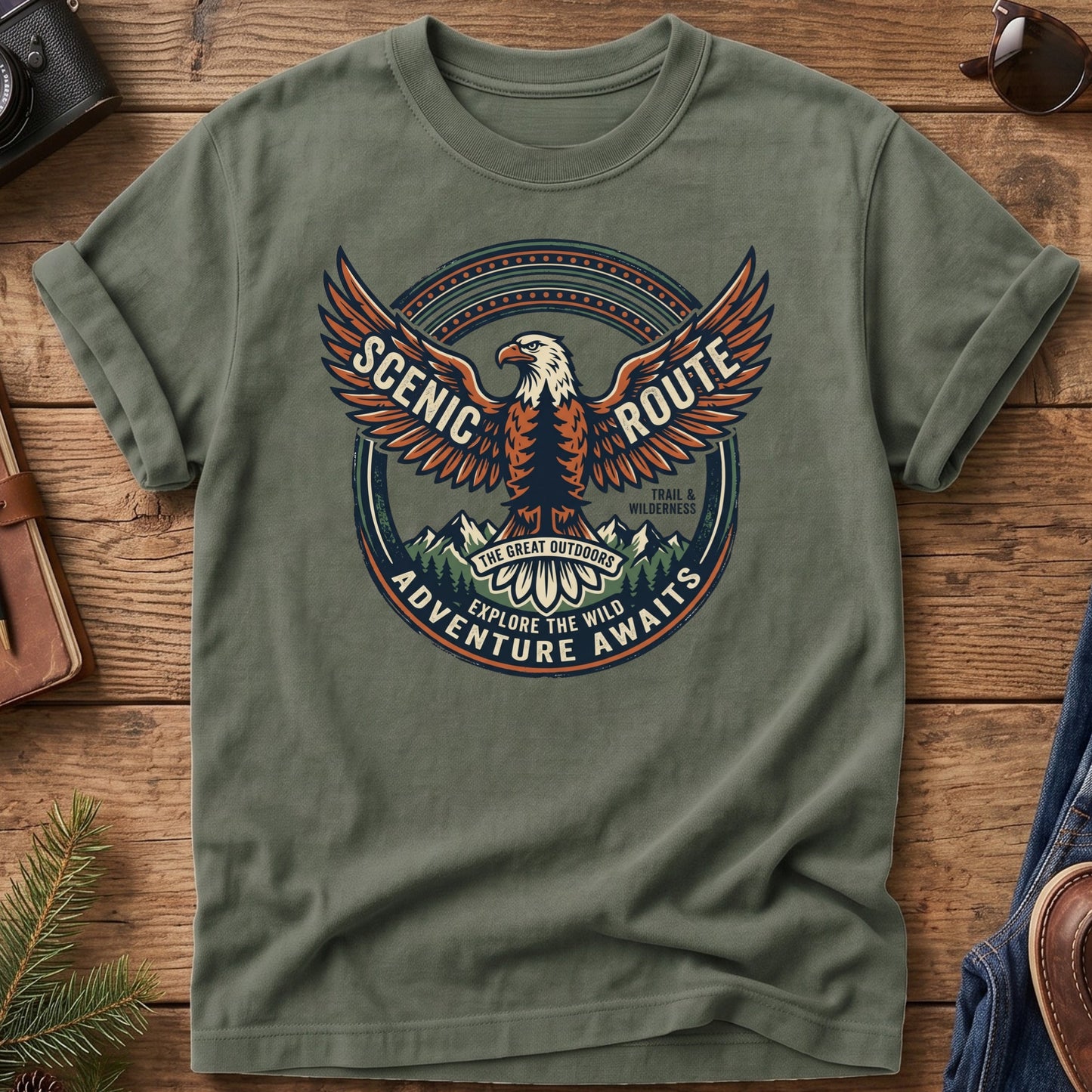 Forest Bird Emblem Tee