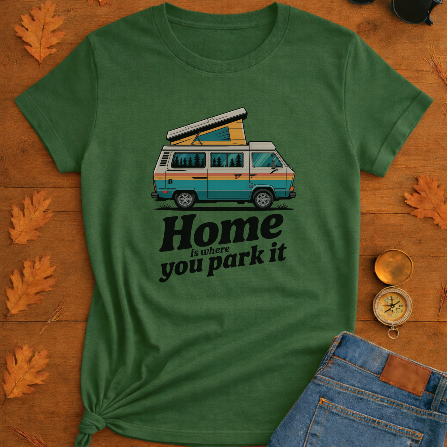 Campervan Camping Shirt