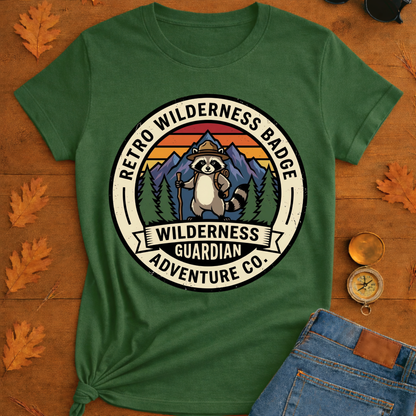 Retro Wilderness T-Shirt — Outdoor Hiking