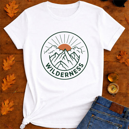 Forest Mountain Scene T-Shirt