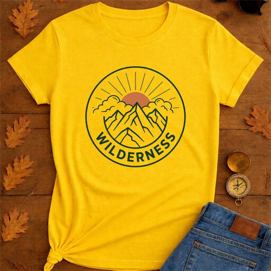 Forest Mountain Scene T-Shirt