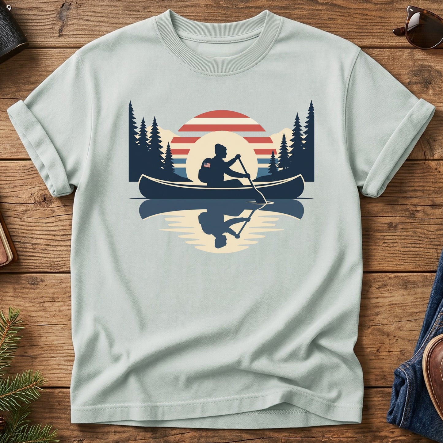 Freedom Canoe Journey Tee