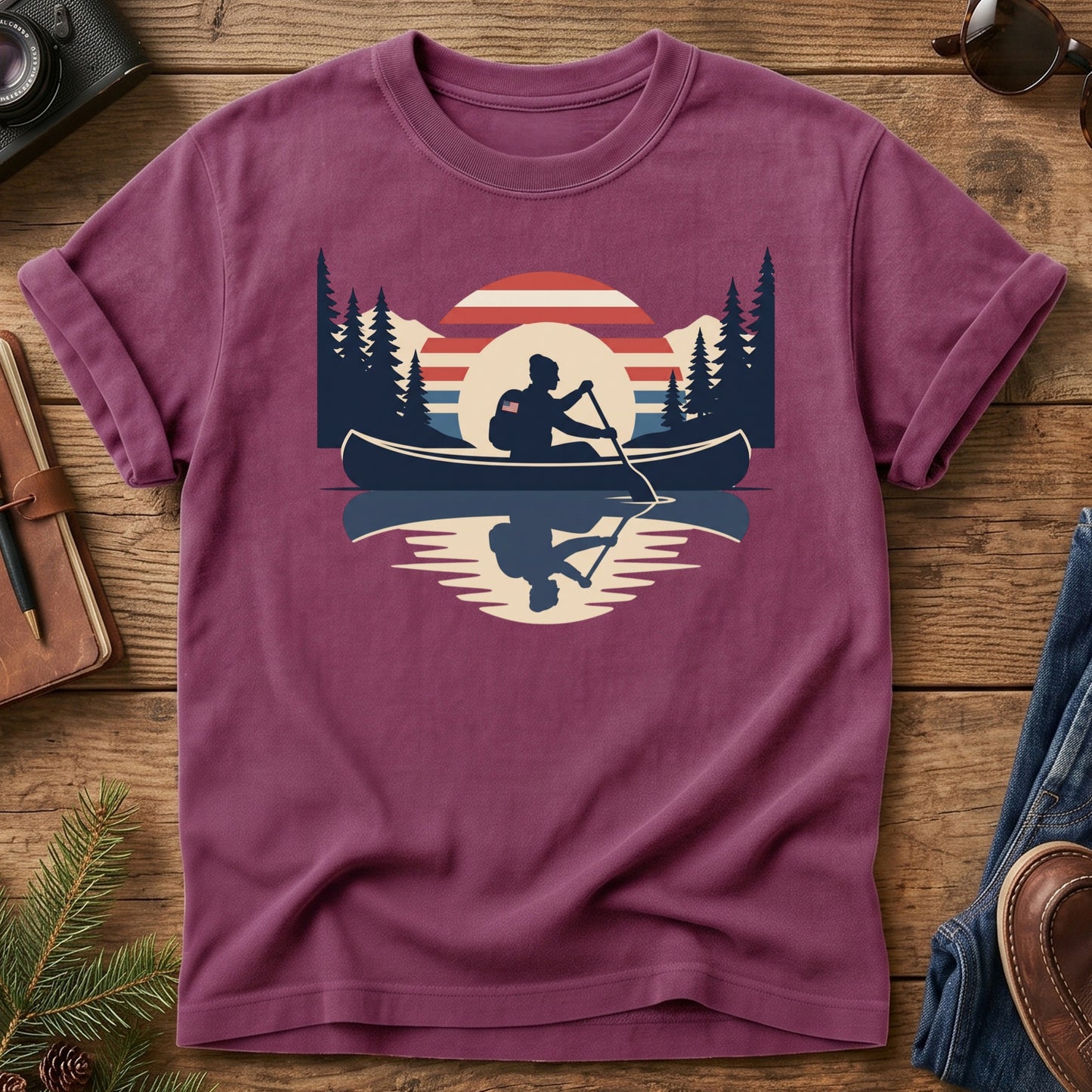 Freedom Canoe Journey Tee
