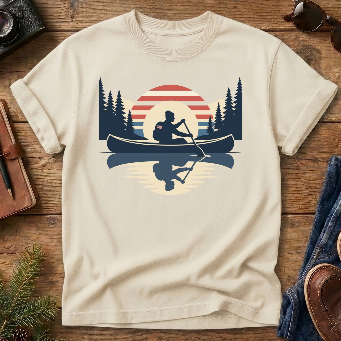 Freedom Canoe Journey Tee