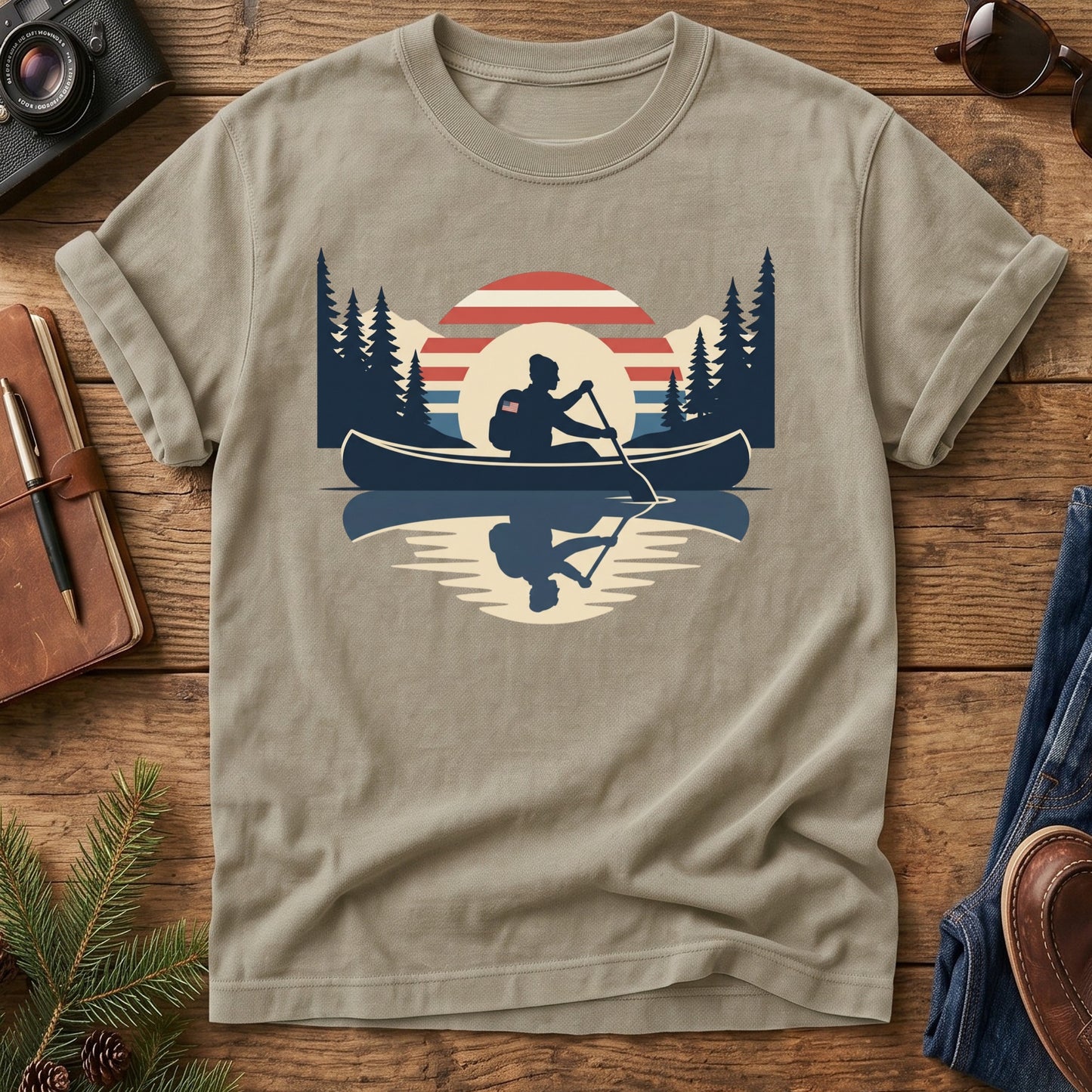 Freedom Canoe Journey Tee