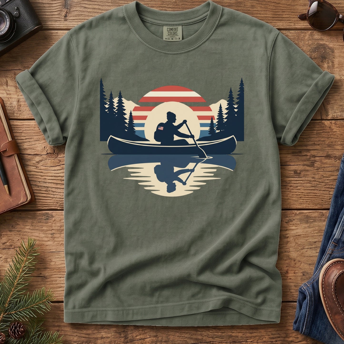 Freedom Canoe Journey Tee