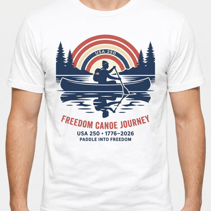 USA 250 Canoe Explorer T-Shirt