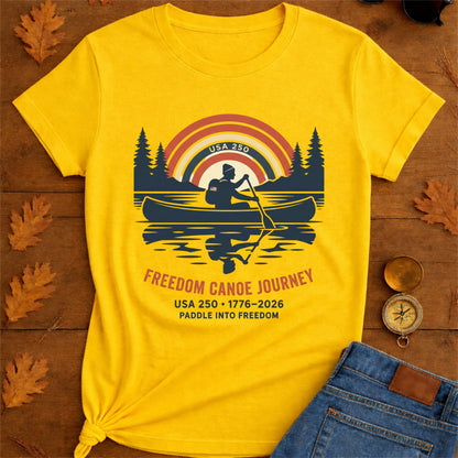 USA 250 Canoe Explorer T-Shirt