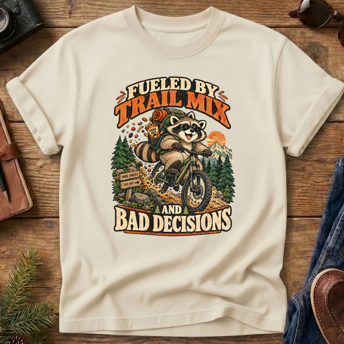 Fueled By Tail Mix Tee