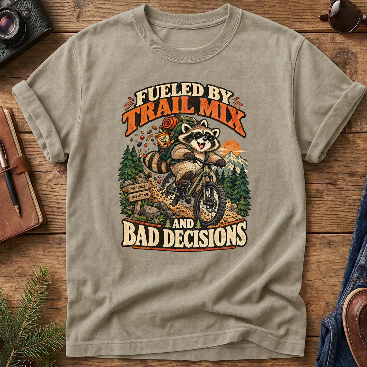 Fueled By Tail Mix Tee