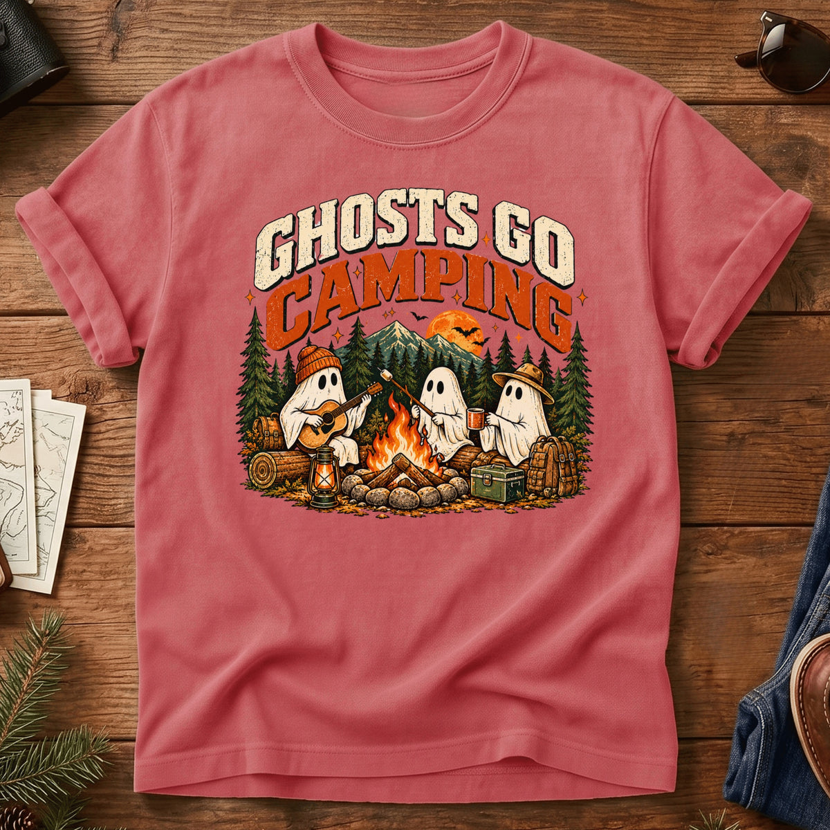 Ghost Go Camping Tee