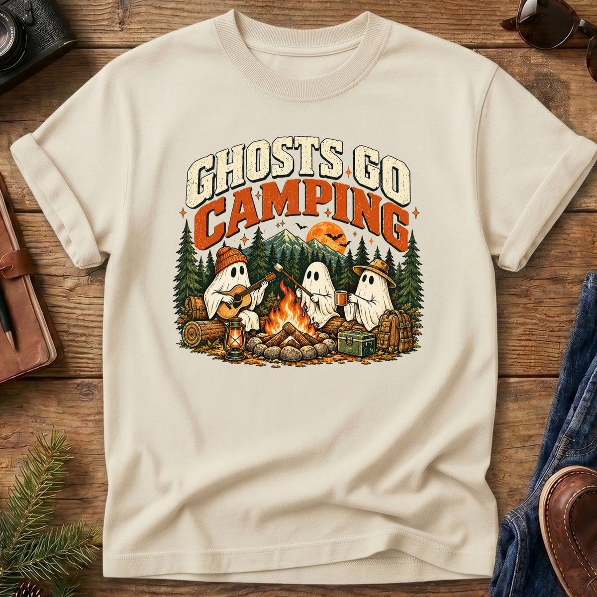 Ghost Go Camping Tee