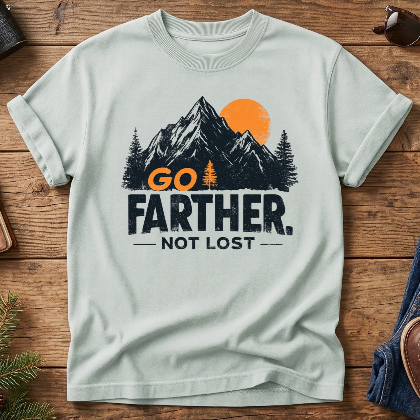 Go Farther Not Lost Tee