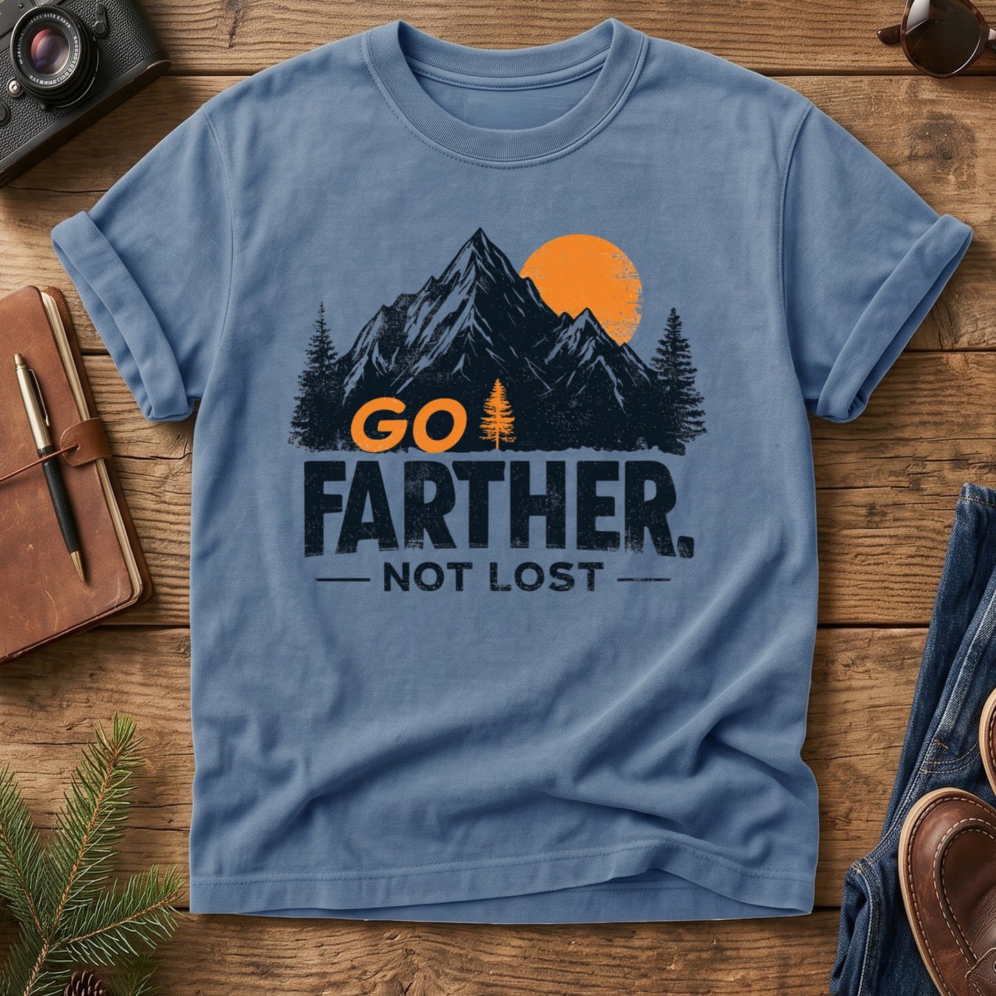Go Farther Not Lost Tee
