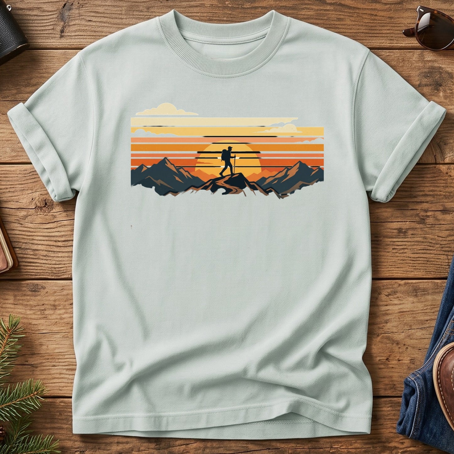 Golden Horizon Landscape Tee
