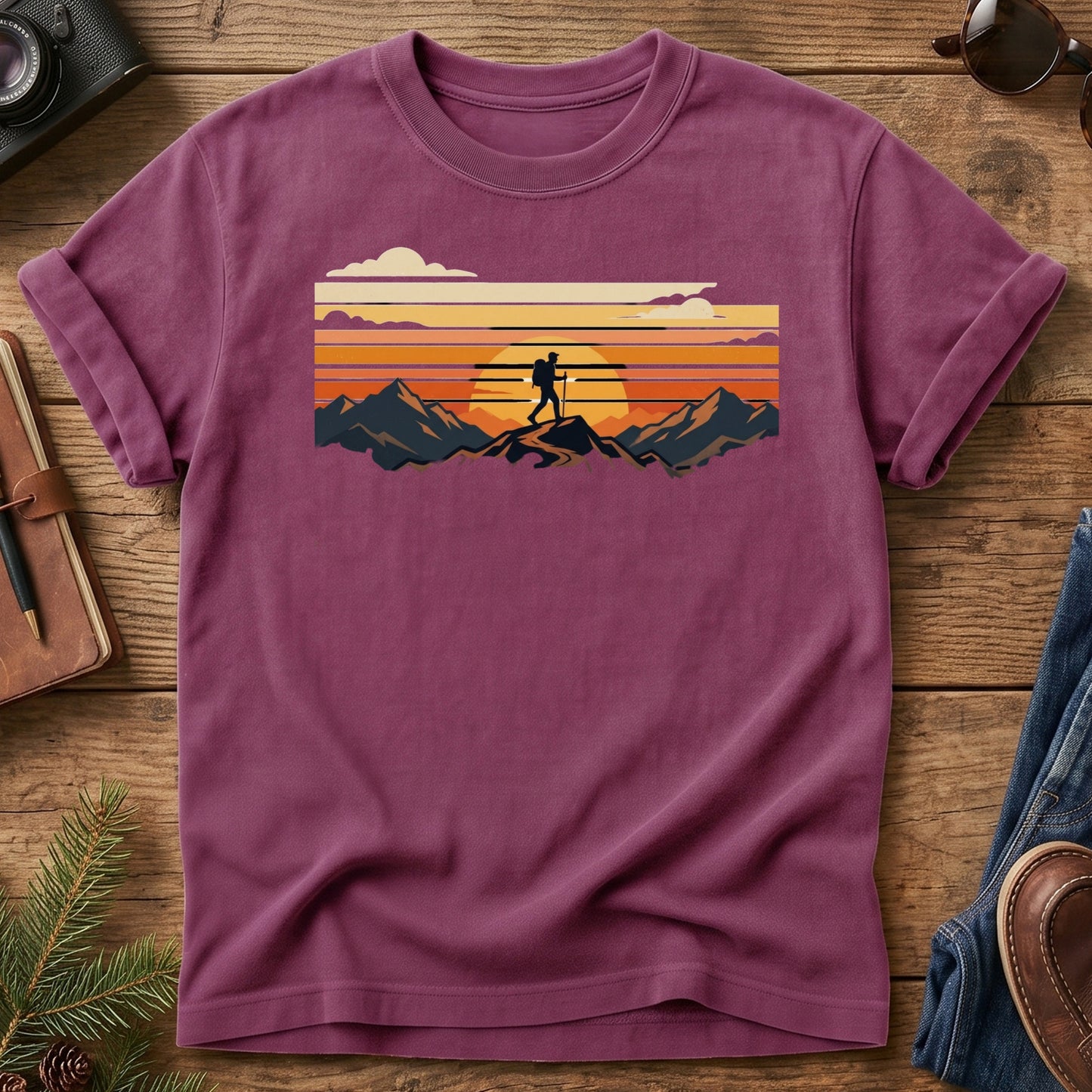 Golden Horizon Landscape Tee