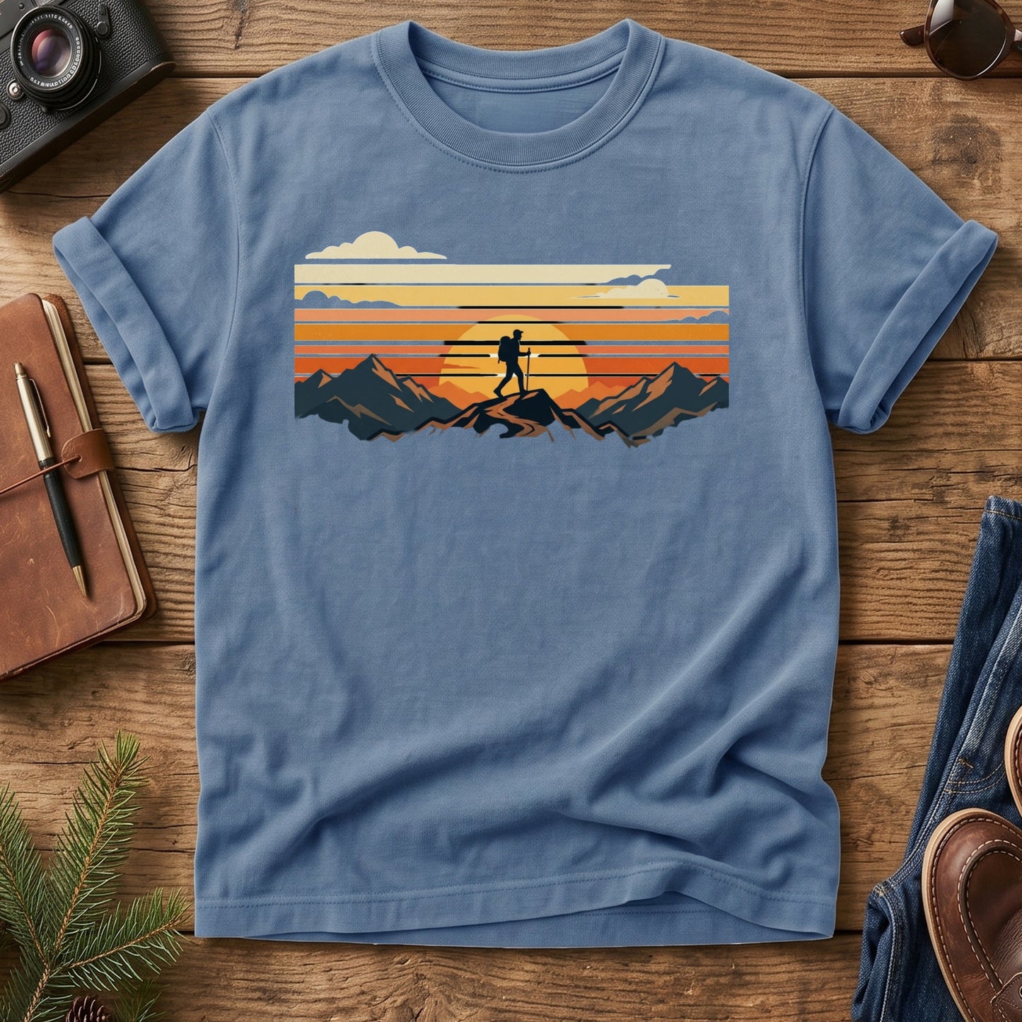 Golden Horizon Landscape Tee