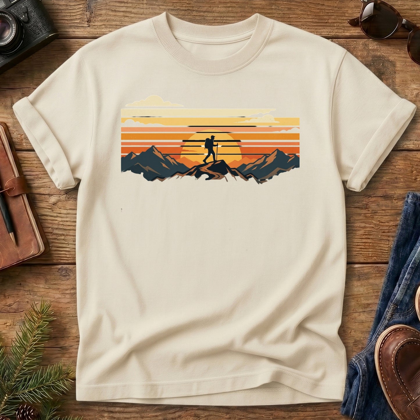 Golden Horizon Landscape Tee