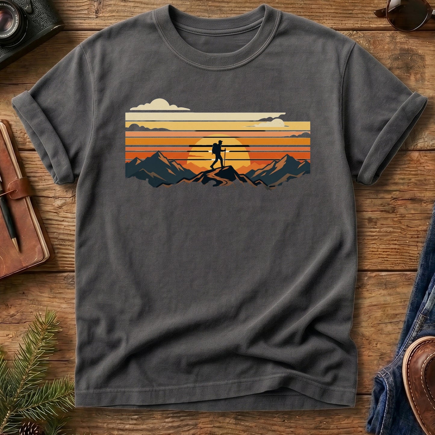 Golden Horizon Landscape Tee