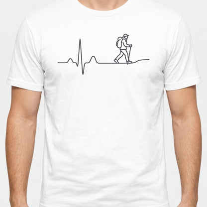 Heartbeat of Adventure Hiking T-Shirt