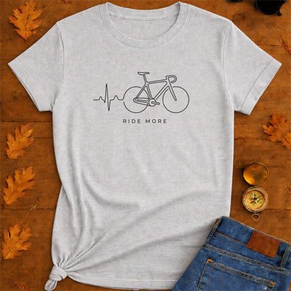 Heartbeat of Adventure Funny Hiking T-Shirt