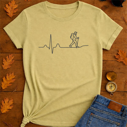 Heartbeat of Adventure Hiking T-Shirt