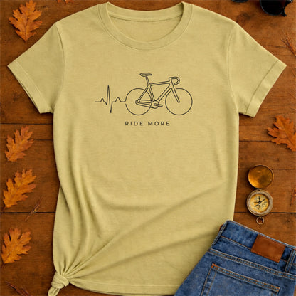 Heartbeat of Adventure Funny Hiking T-Shirt