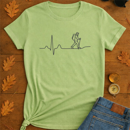 Heartbeat of Adventure Hiking T-Shirt