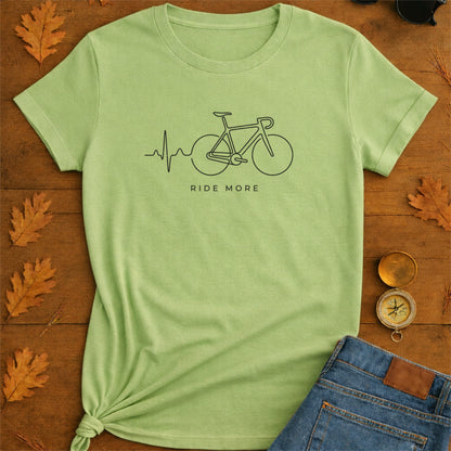 Heartbeat of Adventure Funny Hiking T-Shirt