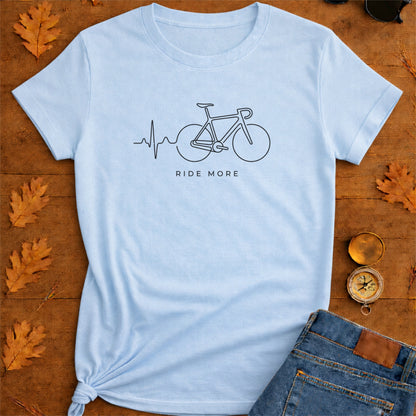Heartbeat of Adventure Funny Hiking T-Shirt