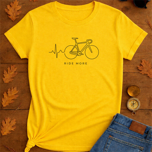 Heartbeat of Adventure Funny Hiking T-Shirt