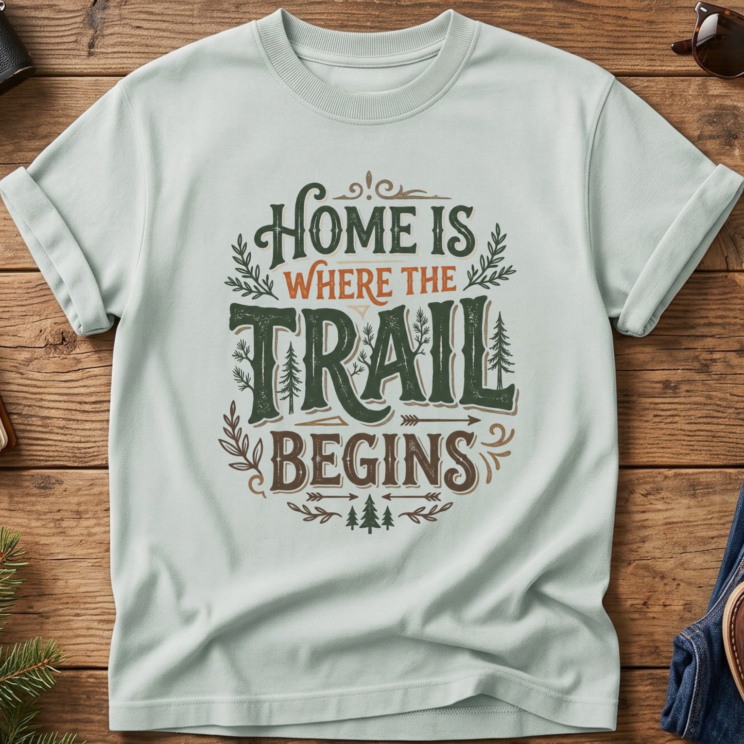 Home Is Where The Trail Begins Tee