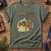 I Came I Saw Tee – additional angle showing print