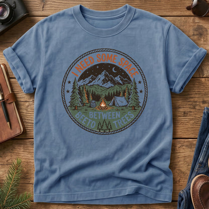 I Need Some Space Tee – I Need Some Space graphic on Blue Jean Softstyle t-shirt