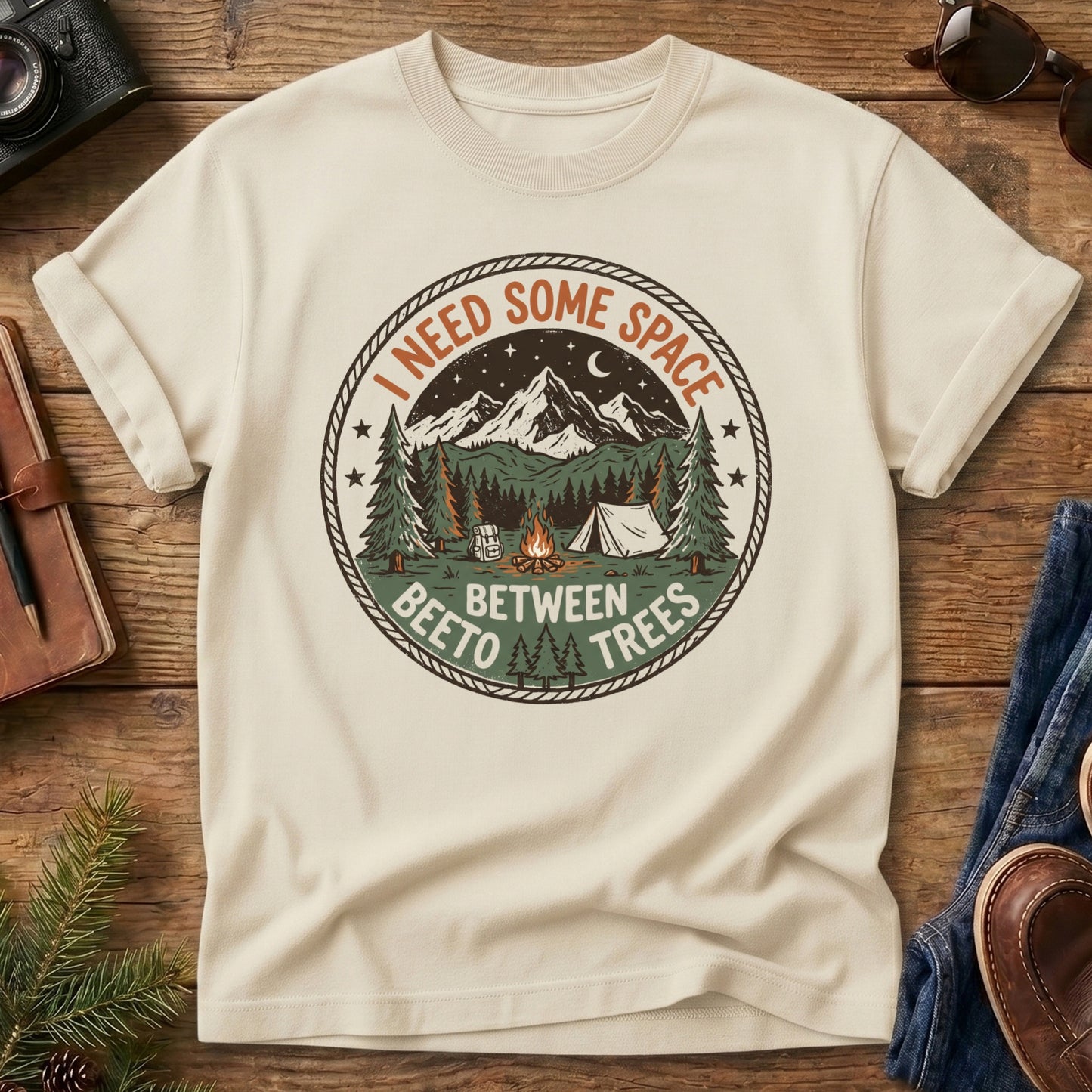 I Need Some Space Tee – I Need Some Space graphic on Ivory Softstyle t-shirt