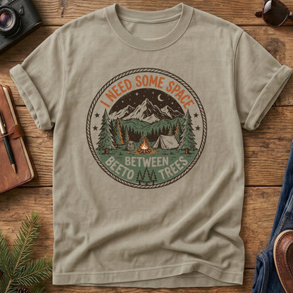 I Need Some Space Tee – I Need Some Space graphic on Khaki Softstyle t-shirt