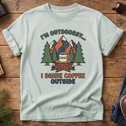 I'd Rather Be Outside Camping Tee
