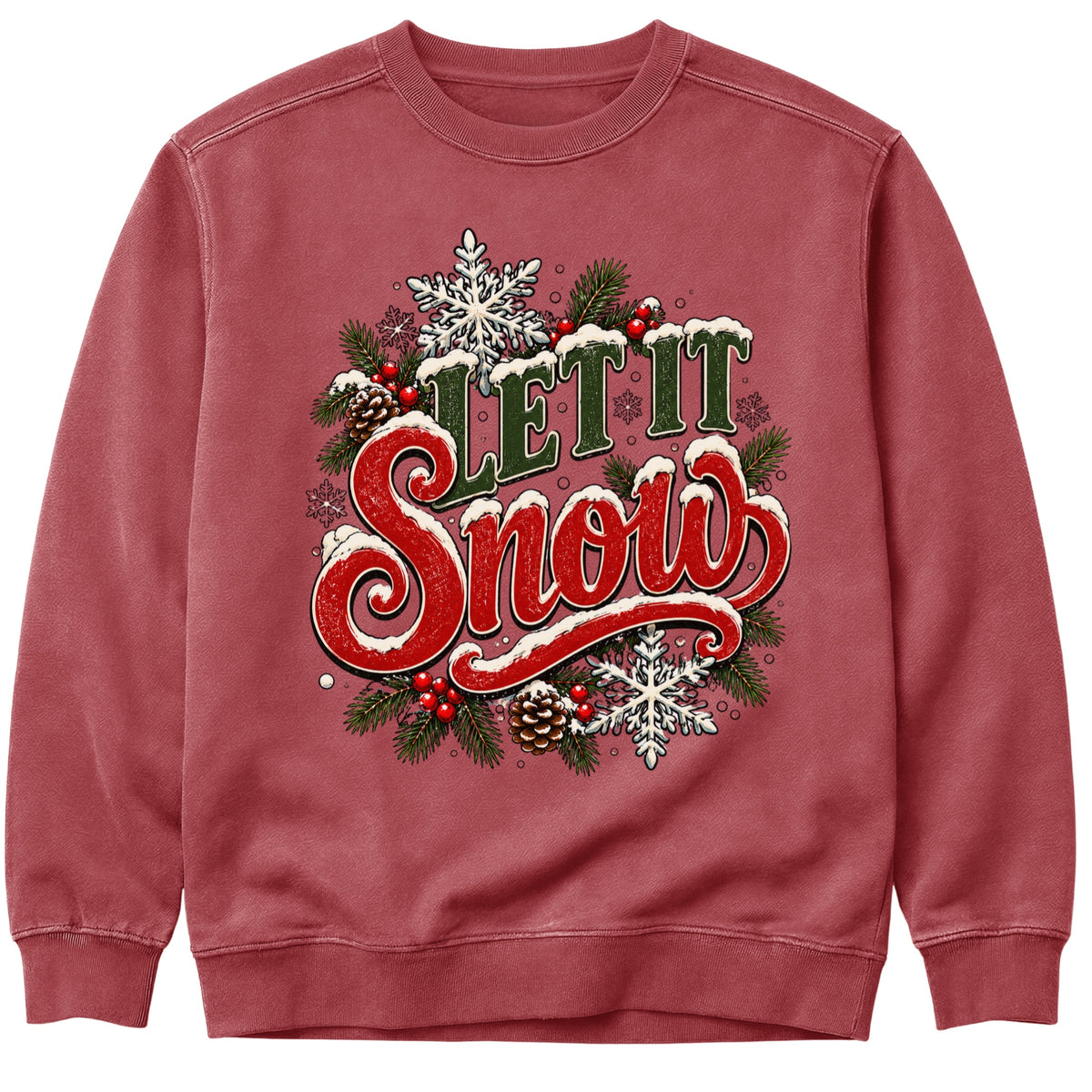 Let It Snow Christmas Sweatshirt