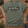 Let's Roll Hedgehog Tee – styled outdoor lifestyle photo