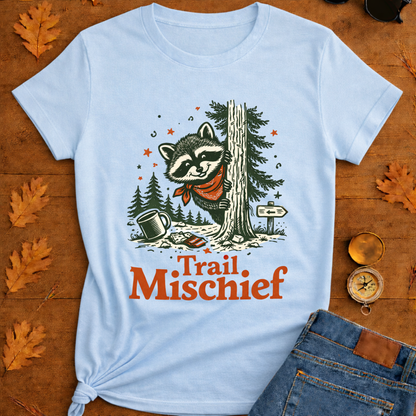 Raccoon Trail Mischief T-Shirt