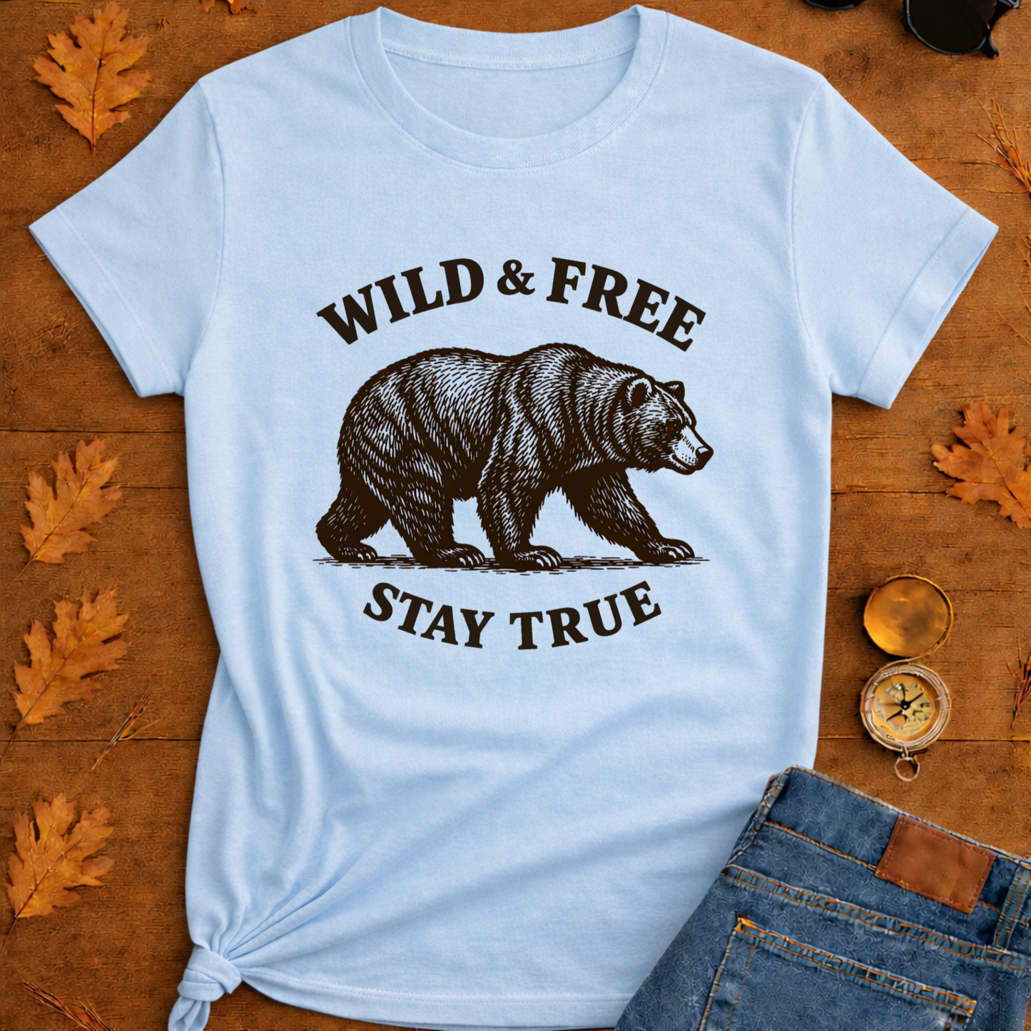 Wild and Free Bear Explore T-Shirt
