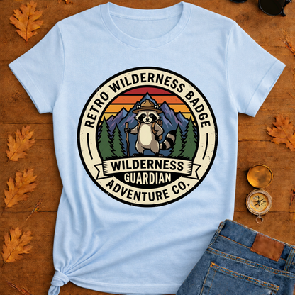 Retro Wilderness T-Shirt — Outdoor Hiking